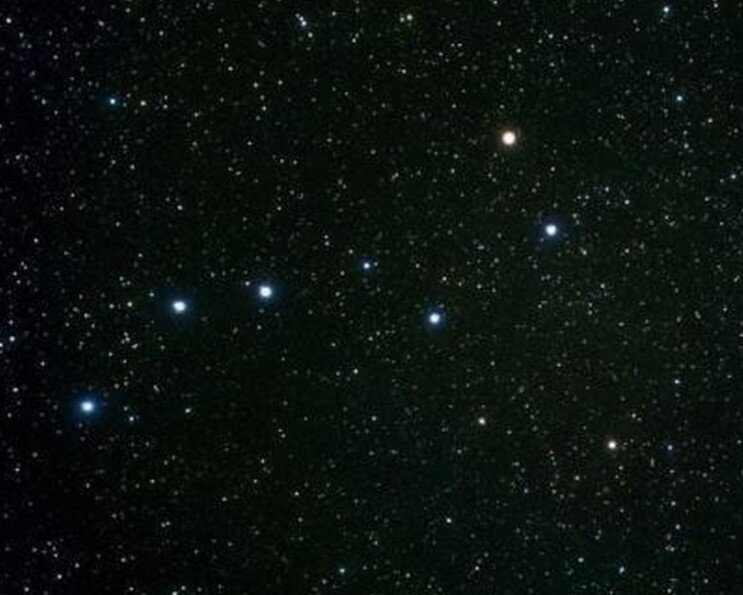 Созвездие "Большая медведица".