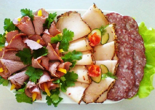 Как красиво оформить мясное