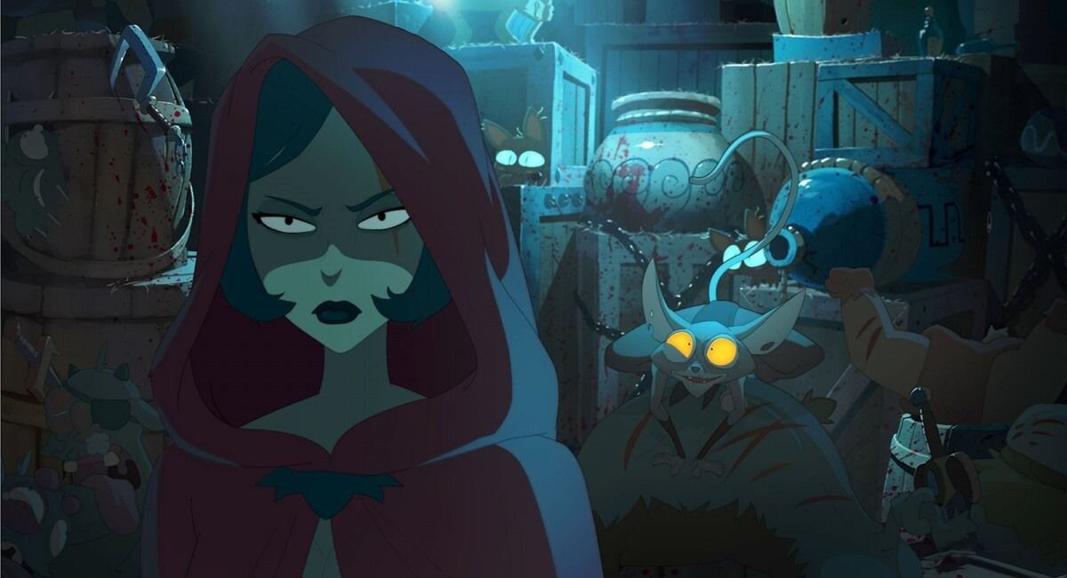 Отличный, местами даже трогательный мультфильм, который заставляет задуматься. К просмотру рекомендуем!                В антикварном магазине бывалого путешественника Керуба Крепина — как в пещере сокровищ. Здесь можно найти немало древних вещей, в числе которых оружие, амулеты, артефакты, некоторые из которых — настоящая драгоценность, а некоторые даже наполнены волшебной силой. Десятилетний приёмный сын Керубима мальчик по имени Жорис абсолютно счастлив, однако спокойная жизнь прекращается после того, как Жорис задумал отыскать своего кумира, суперзвезду Гоббоула: именно в этот момент в городе появляется коварная и мстительная ведьма Джулит…