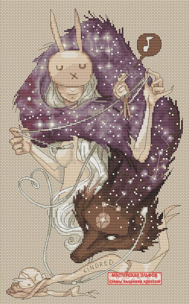 Схема вышивки от "Мастерской эльфов"