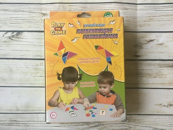 Развивающая головоломка Play the Game, цена - 199 рублей, возрастное ограничение - 3+
