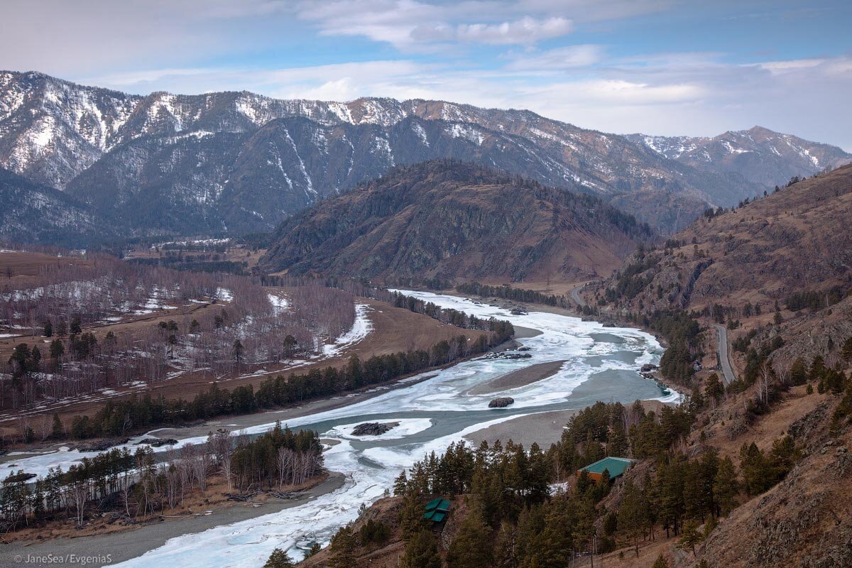 Село Катунь. Республика Алтай Катунь.