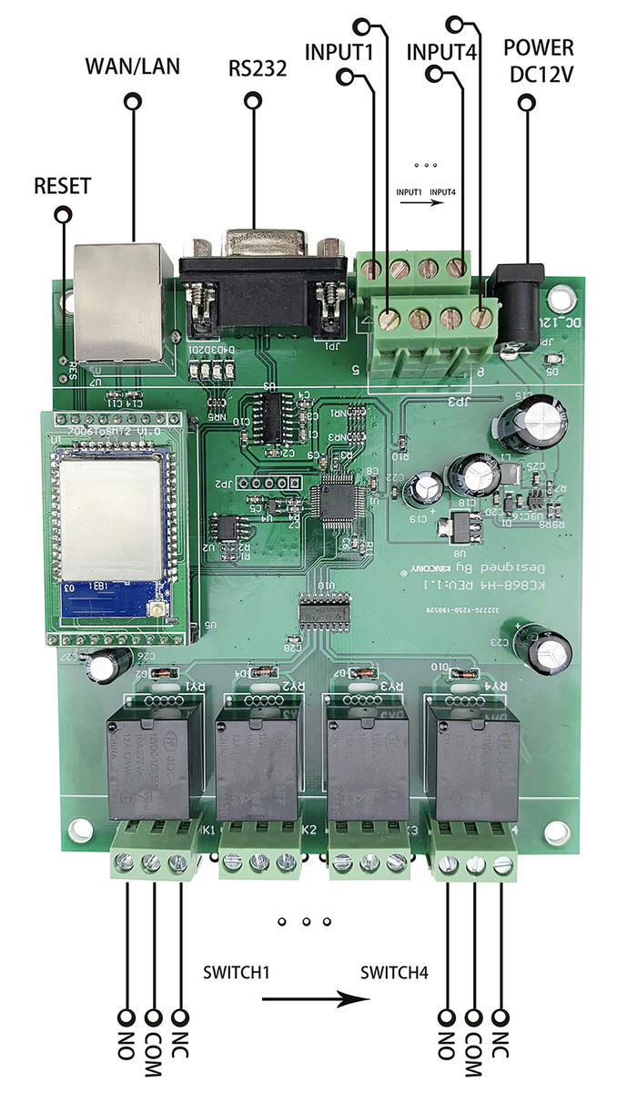 Многофункциональный Ethernet-контроллер Умного Дома на AVR своими руками