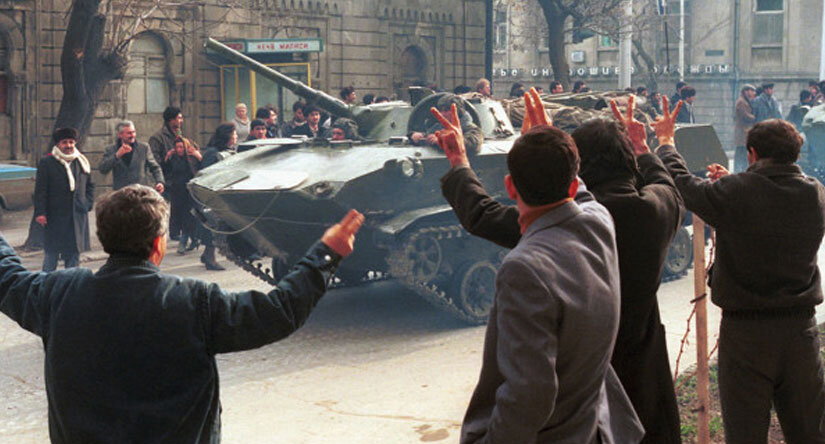 Баку. Январь 1990 года