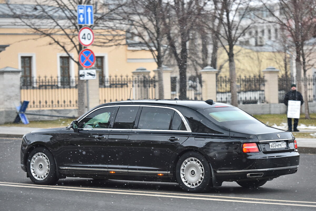 Р›РёРјСѓР·РёРЅ Aurus Senat Limousine l700