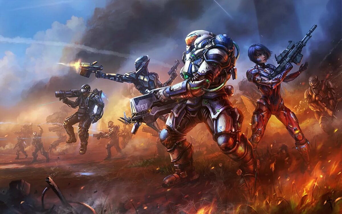 Картинка для обложки, в общем-то - тематическая по книгам Головачева.