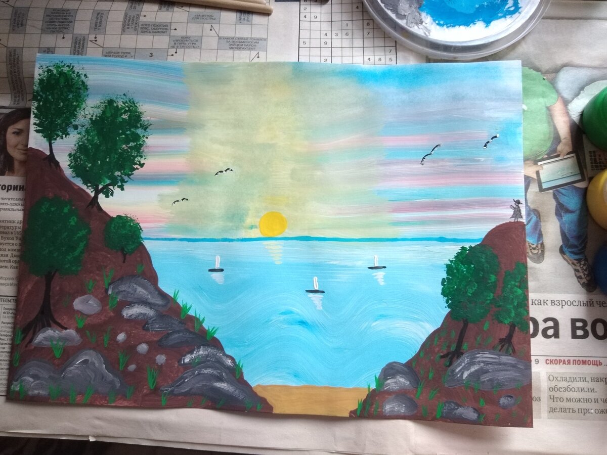 Учусь рисовать. Раньше не было времени.