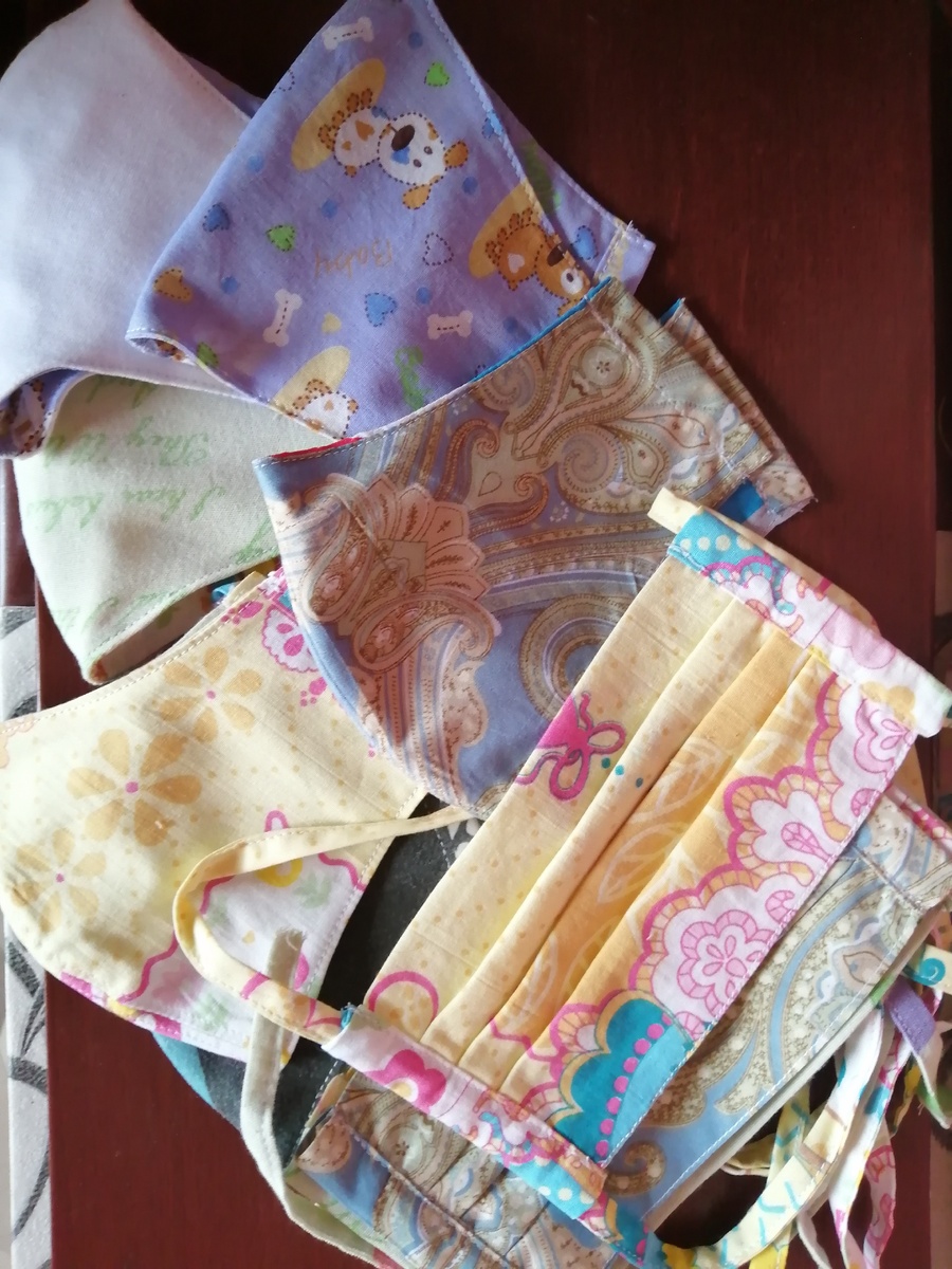 Фото автора. Мои маски.