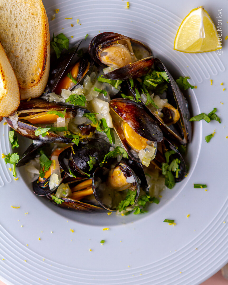 Мидии в мускате🍷