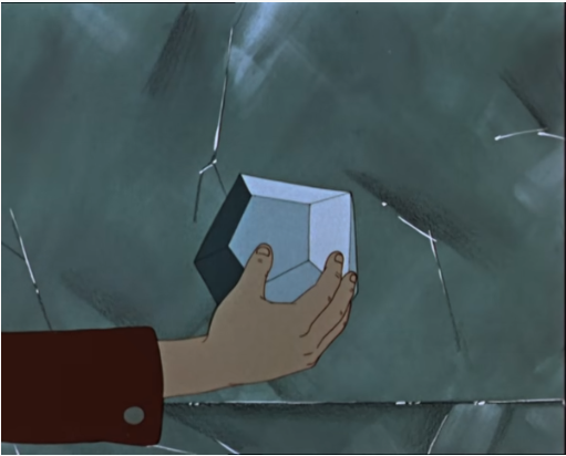 кадр из м/ф "Снежная Королева"