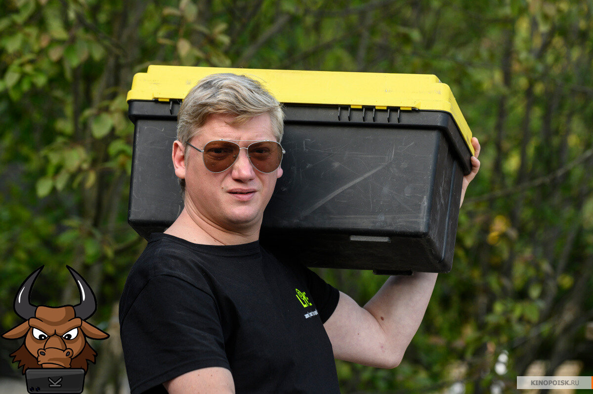 Павел Ворожцов. Кадр из фильма «Красотка в ударе»