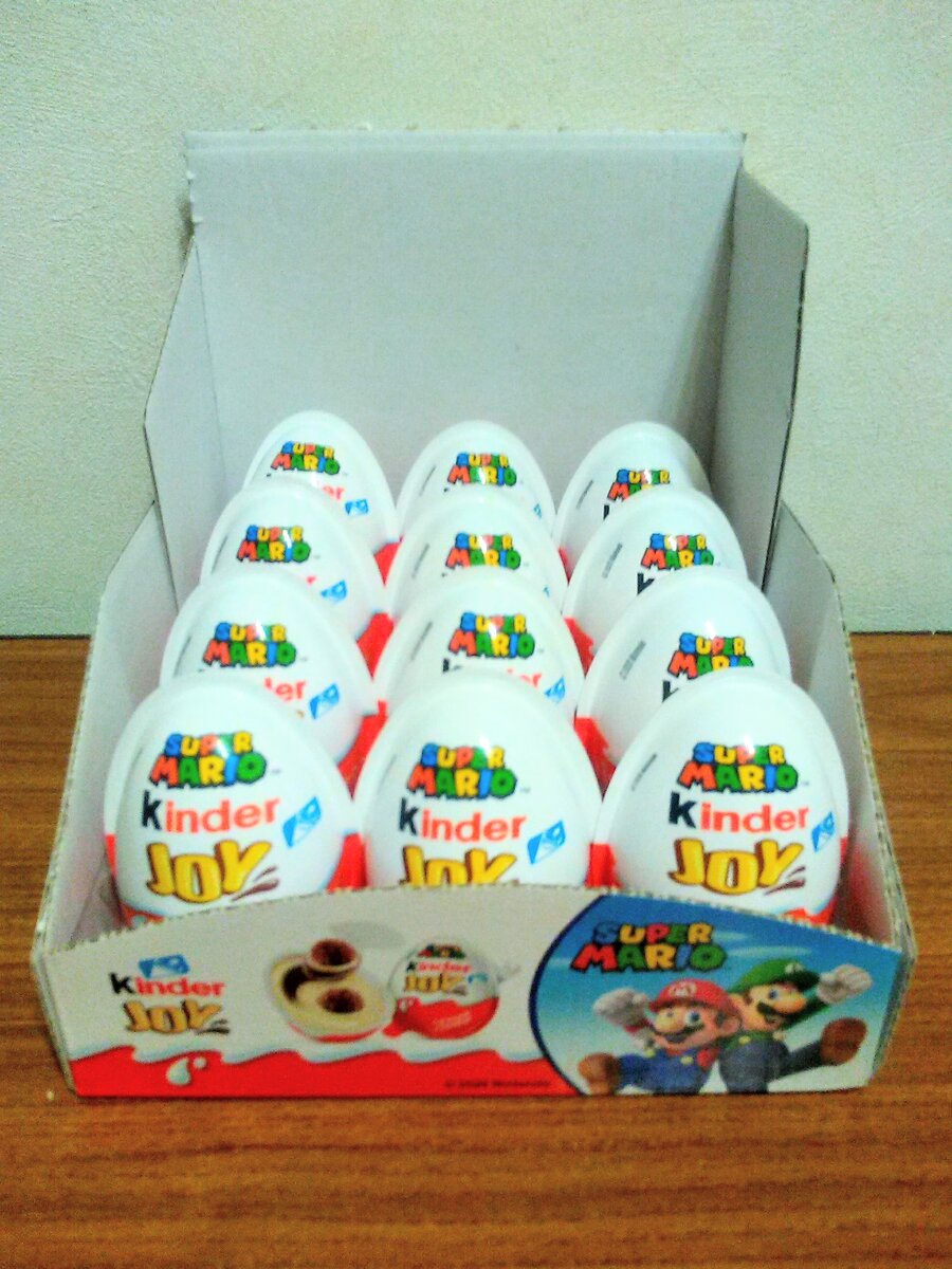 Kinder Joy Super Mario. У меня уже есть коробка.