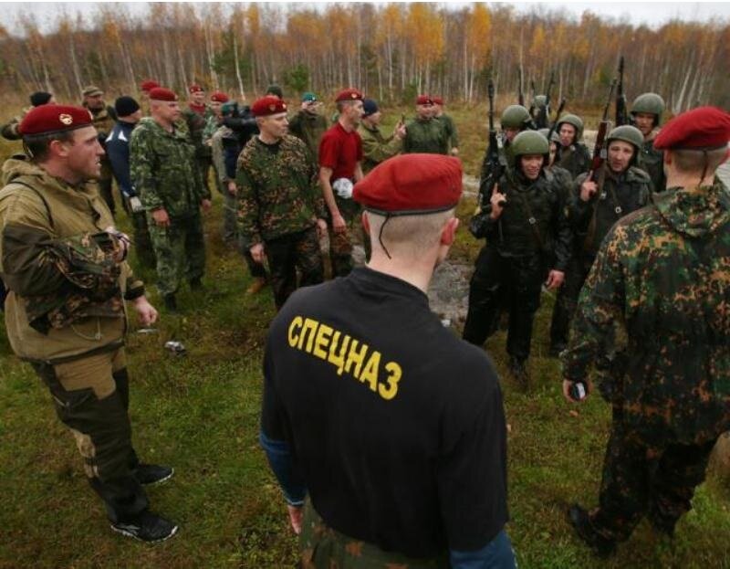 Фото крапового берета спецназа