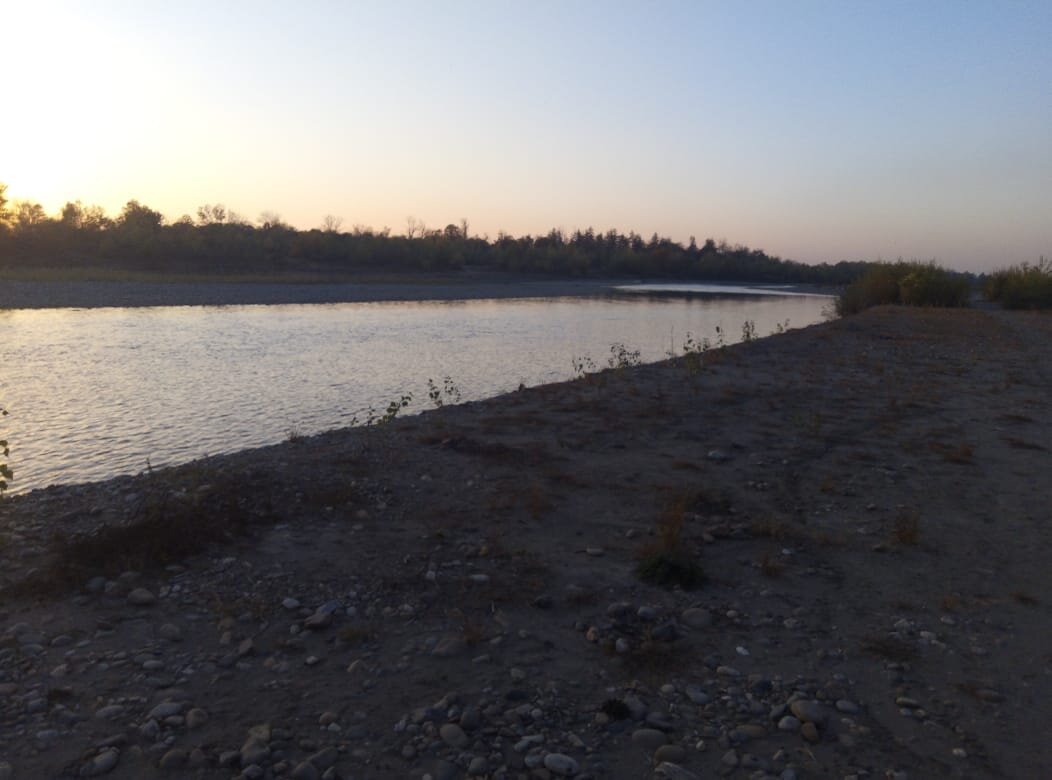 Река Белая, конец октября.