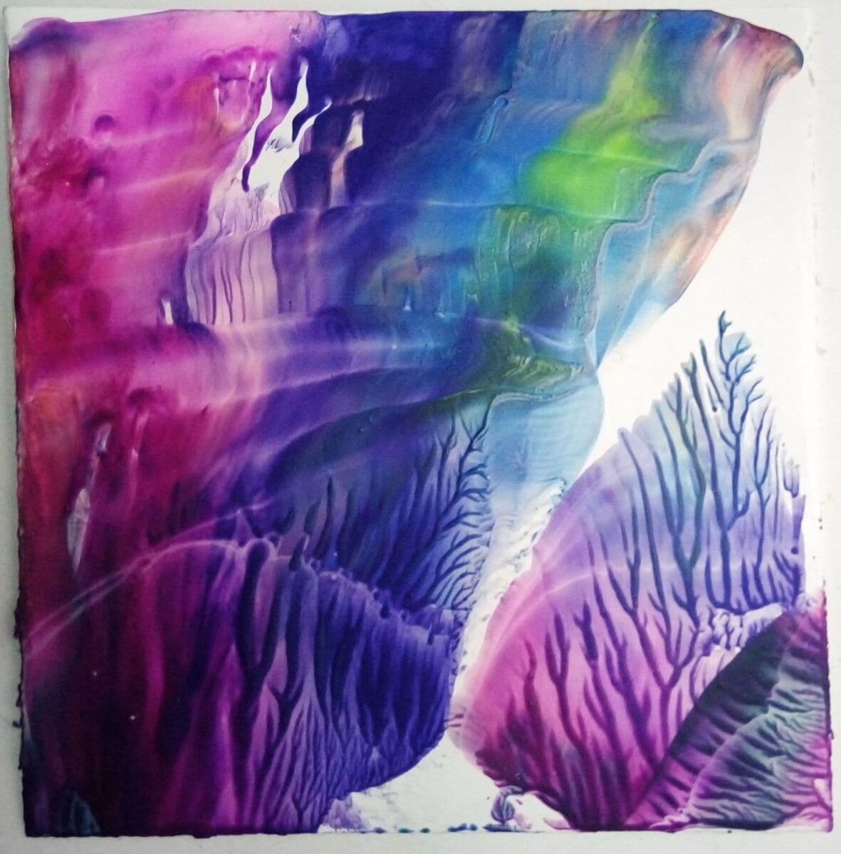 Картина Бутиной Ольги в технике Энкаустика