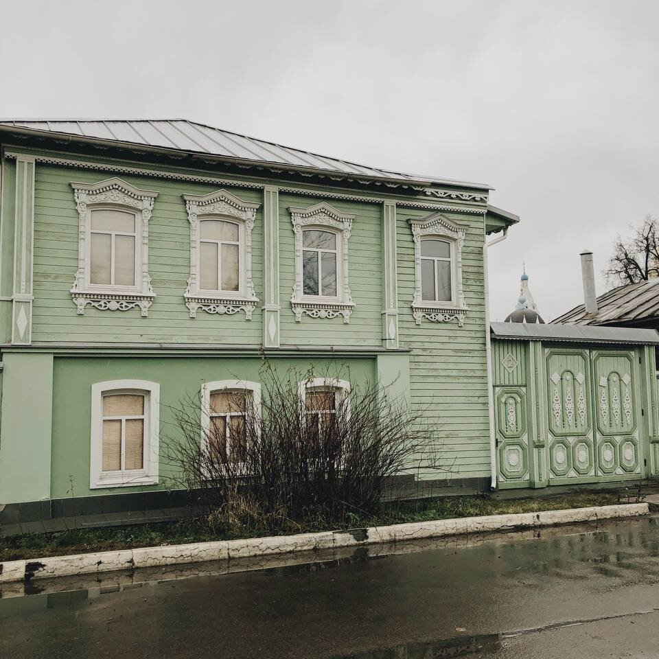Старые домики Коломны