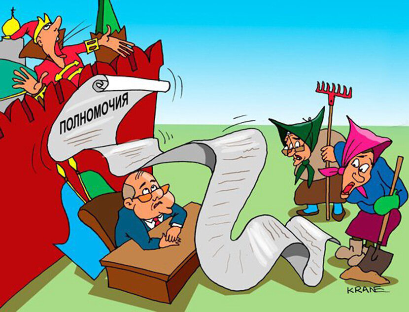 Карикатура Евгения Крана