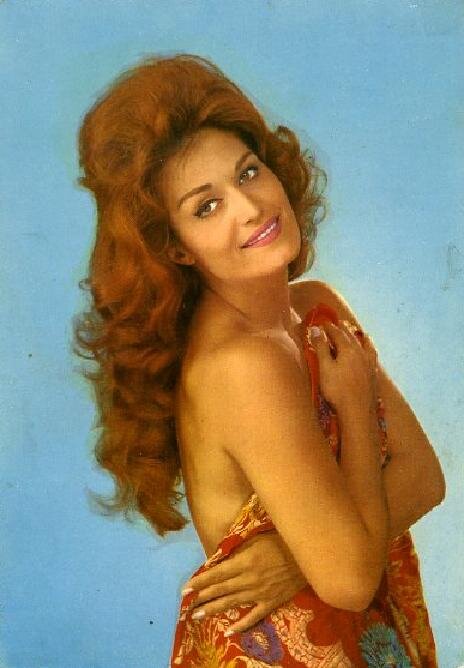 Далида - 207-Dalida Barclay (открытка)