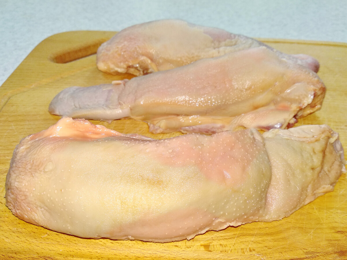 Подготавливаем язычки.