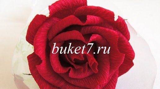 Розы из гофрированной бумаги с конфетами: мастер-классы с фото — Самый Смак