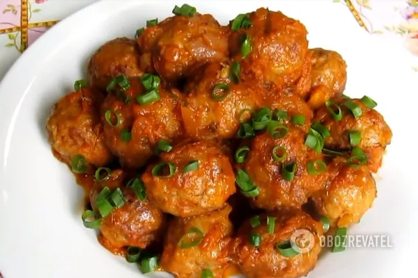 Тефтели с рисом