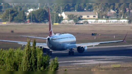 НОВЫЙ Boeing 737 MAX-9 Посадка, взлёт