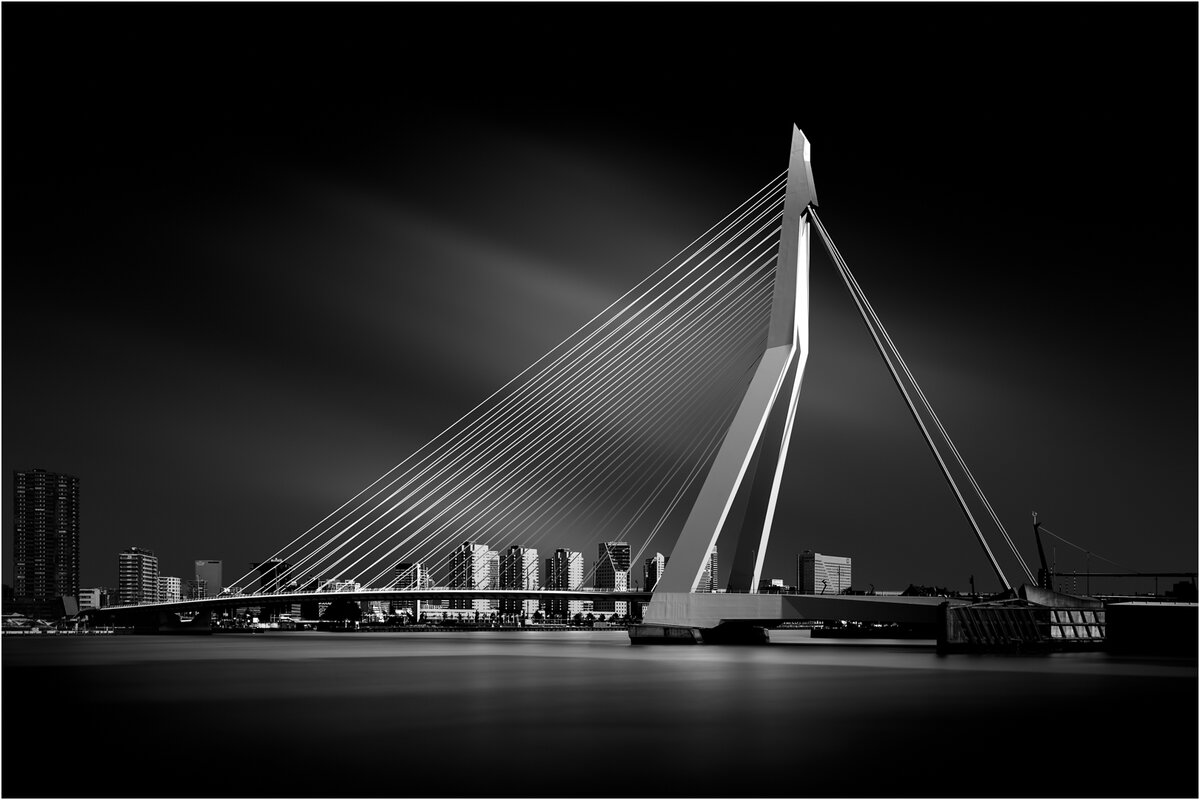 Jan D'Aubioul (Belgium), Erasmusbrug Rotterdam/Мост Эразма Роттердамского