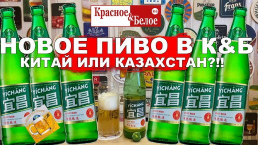 В К&Б новое пиво Yichang! Объём 0,62 л!