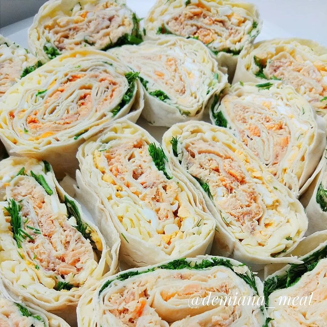 Лаваш с начинкой рецепты