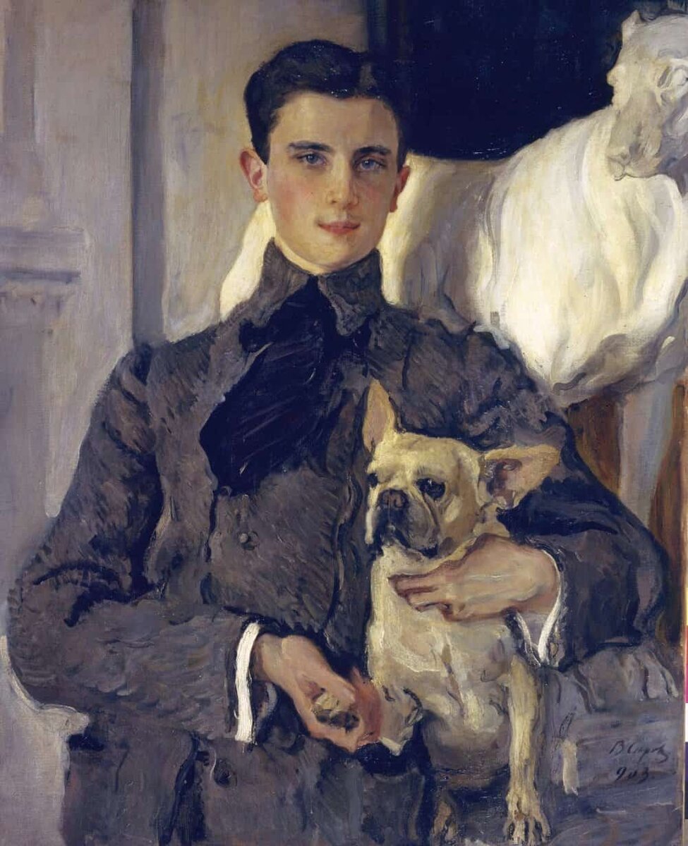 В. Серов. Портет Феликса Юсупова. 1903 