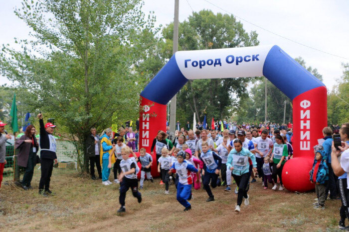    В Оренбуржье в «Кроссе нации» приняли участие более 33 тысяч человек Кристина Просвиркина