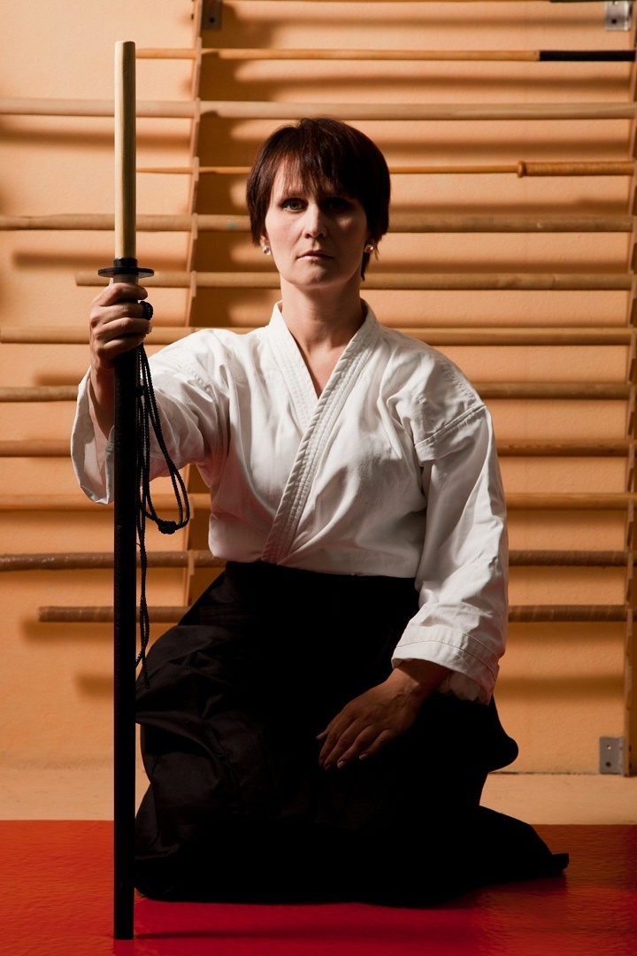 Фотосессия лето 2010, а в руке боккен, не катана.