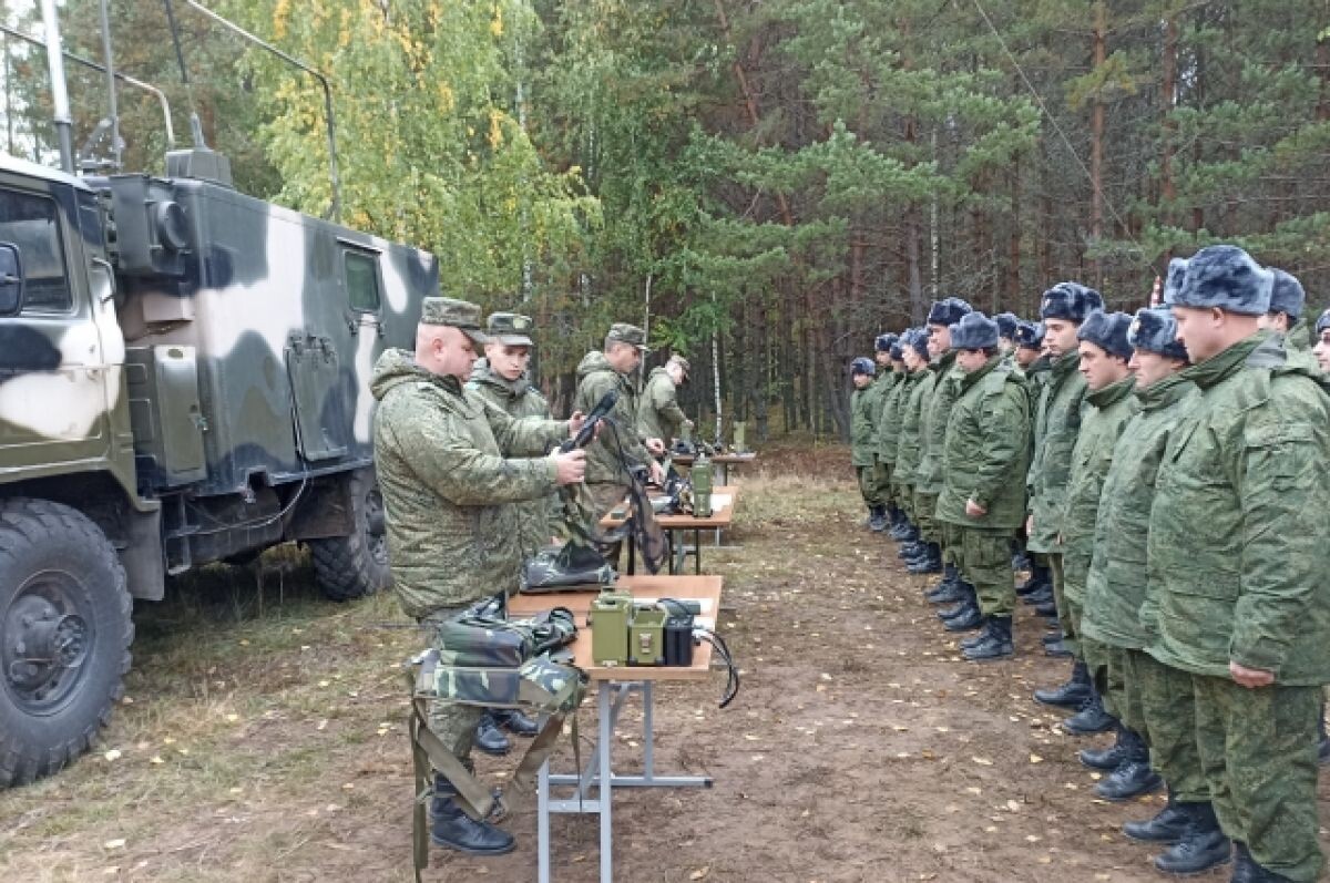    Первый эшелон с мобилизованными из Тверской области отправят в зону СВО