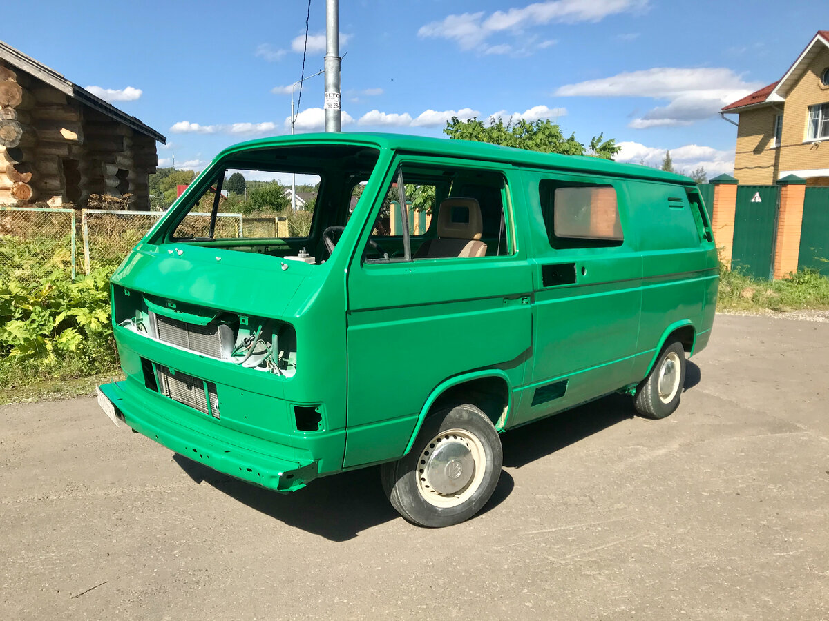 Пол года живу в старом Volkswagen T3, история покупки, начало переделок |  Кемпинг Канал | Дзен