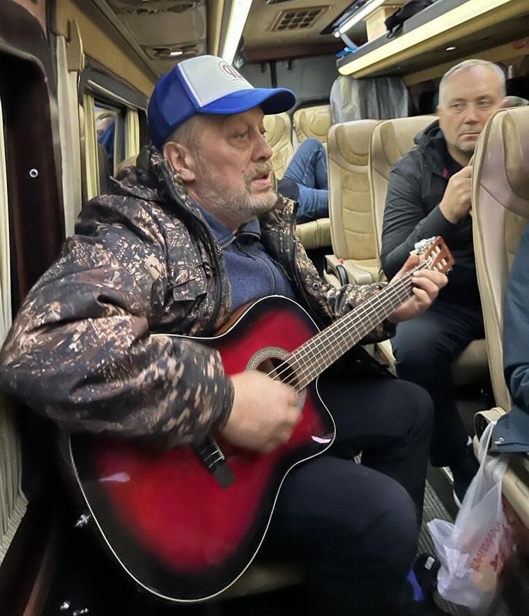    Павел Юдин на пути в Донбасс Алина Малинина