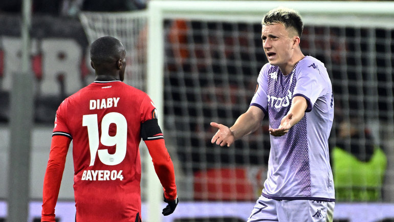    «Байер» — «Монако». Александр Головин. Reuters