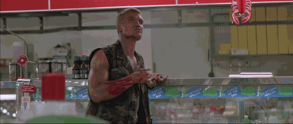 Кадр из кинофильма "Универсальный солдат"