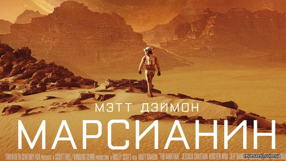 Марсианин фильм 2015 Постер