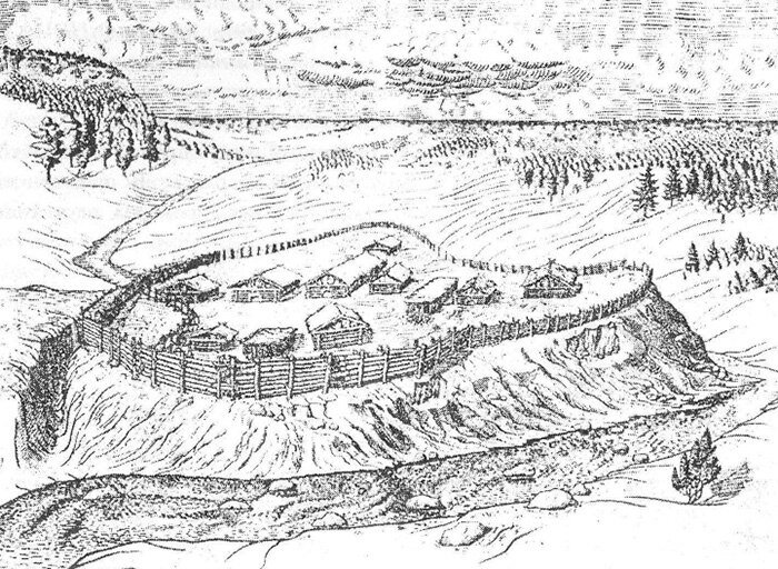 Реконструкция Селецкого городища