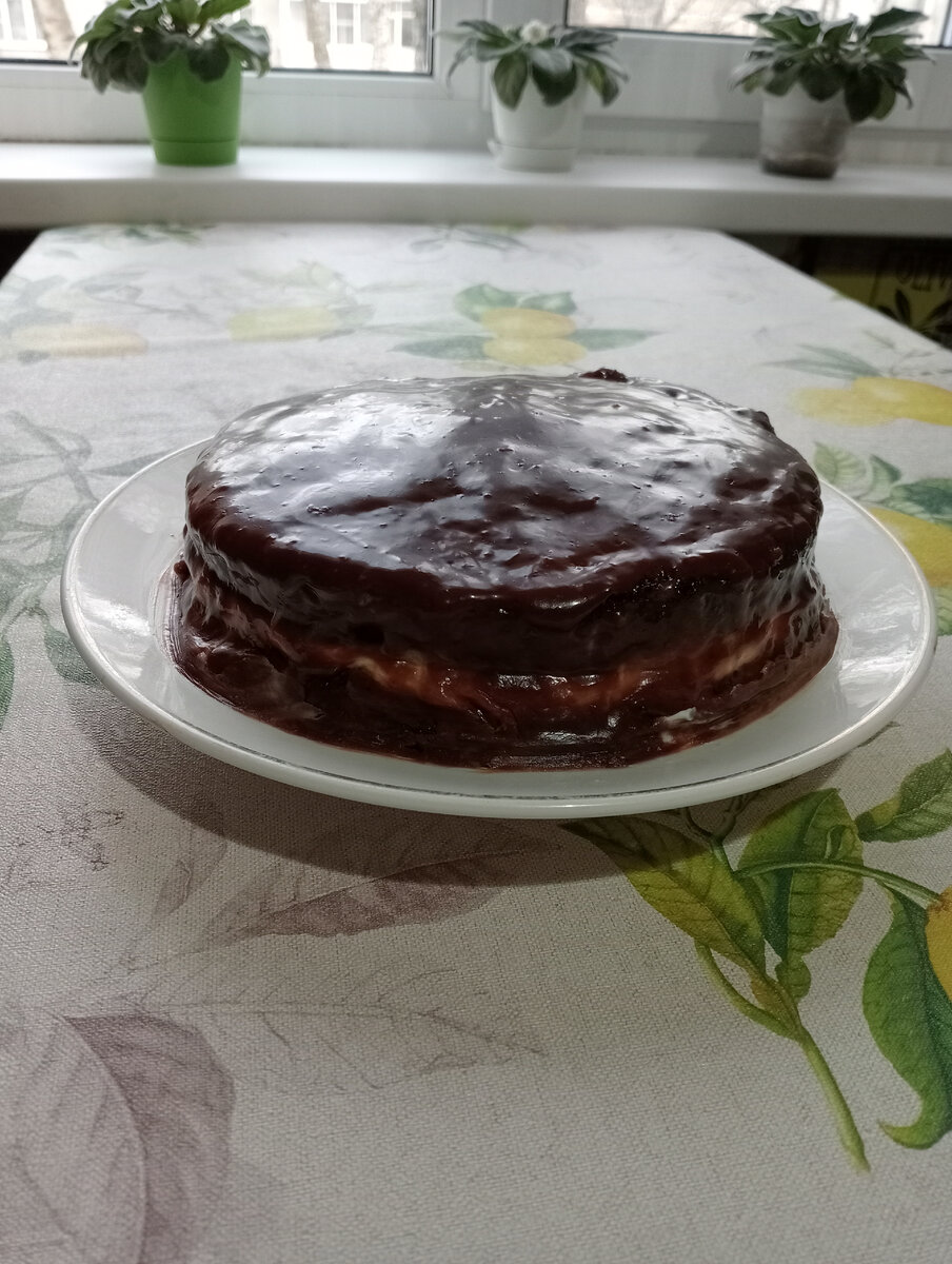 Фото моё. Шоколадный торт