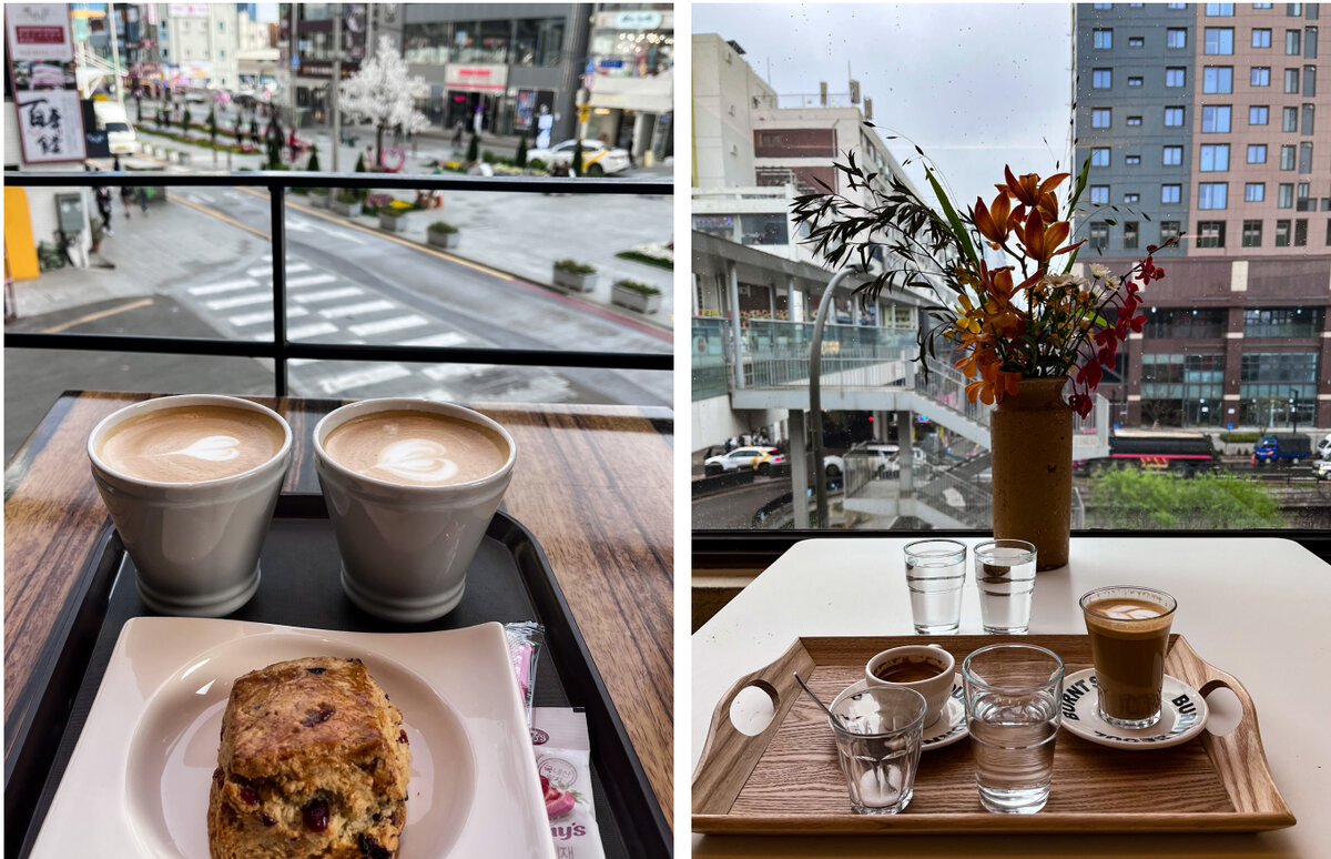 Кофе в Южной Корее стало практически национальным напитком. Фото автора