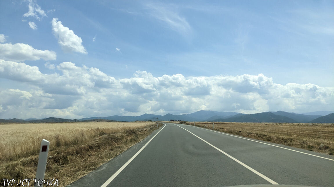 По дороге в ботанический сад. Горы Троодоса