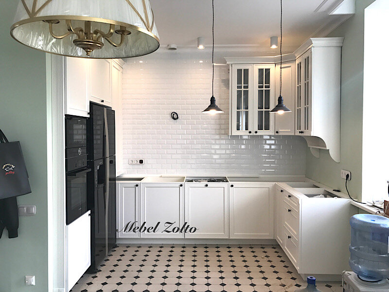 Белый цвет фасадов - беспроигрышный вариант 💯