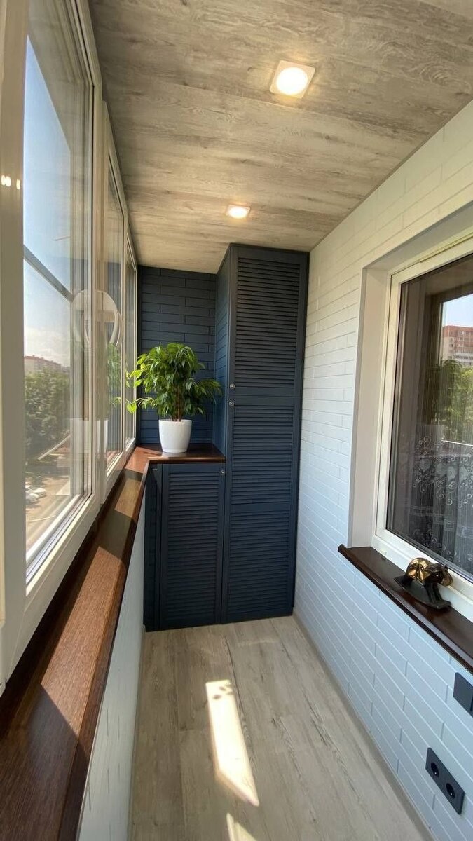 Отделка балкона в хрущевке