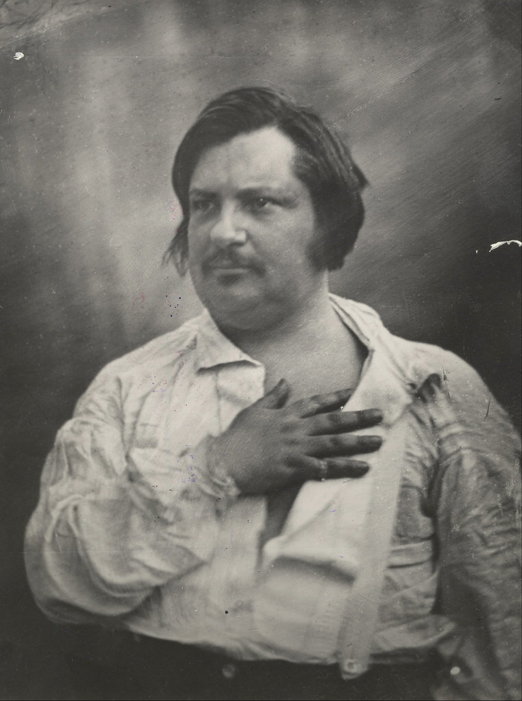 Оноре де Бальзак (дагерротип братьев Биссон)