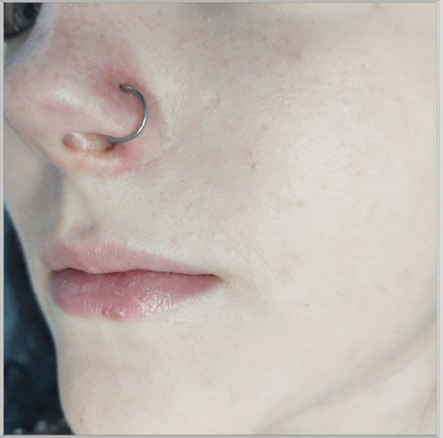 Сережка "Колечко-Кликер"