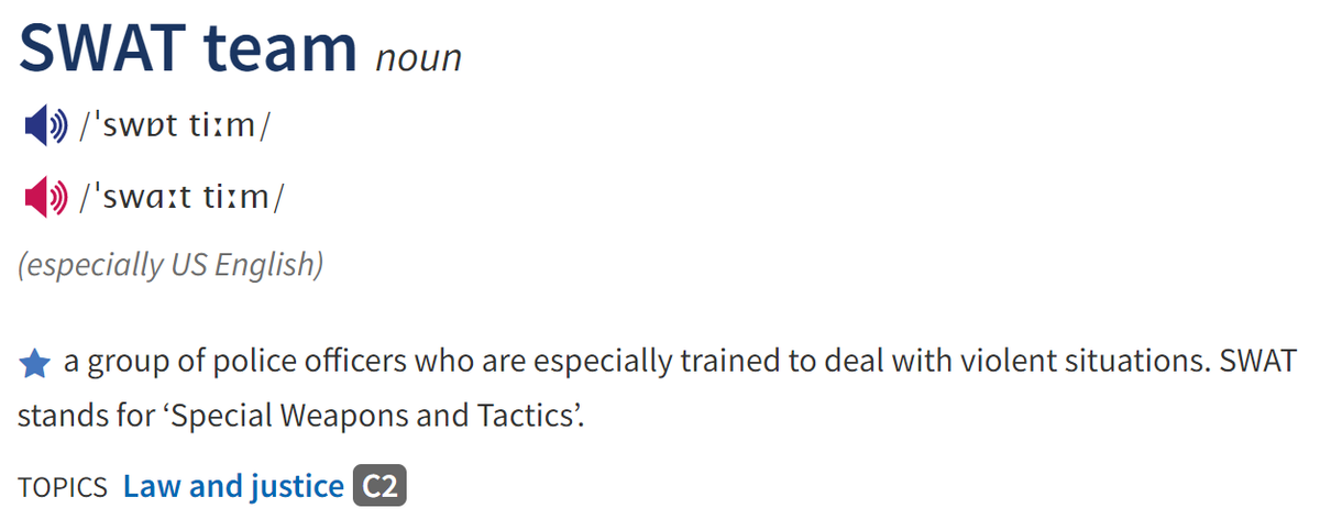 Скриншот-цитата из словаря OALD 