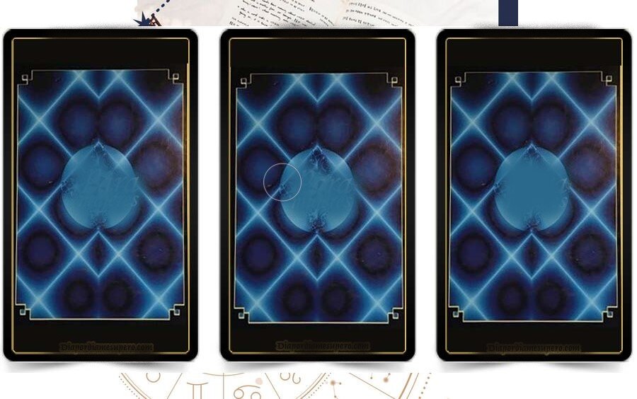 Закройте глаза. Выберите 1 из 3 карт