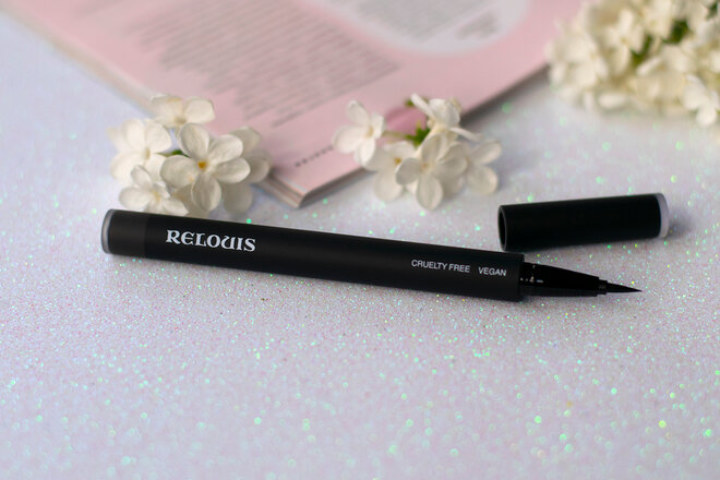 Relouis Waterproof Eyeliner with brush tip 02 brown