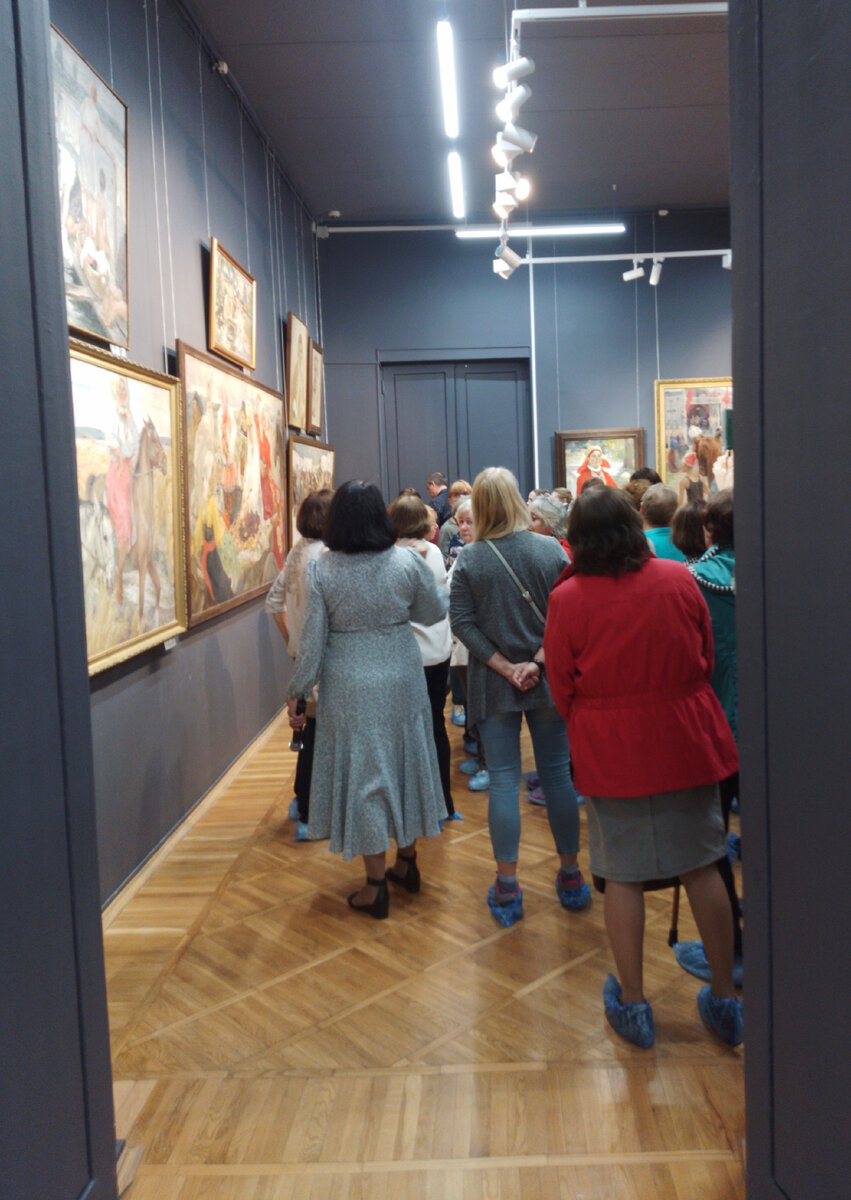 Выставка " Александр Бучкури и Елена Киселева "в Тульском музее изобразительных искусств.